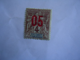 ANJOUAN   FRANCE  COLONIES MLN  STAMPS OVERPRINT - Andere & Zonder Classificatie