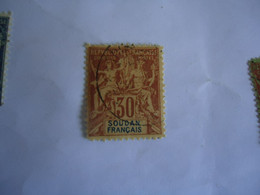 SUDAN    FRANCE  COLONIES USED  STAMPS   30-C - Autres & Non Classés