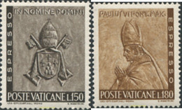 339574 MNH VATICANO 1966 ARTES Y OFICIOS - Usados