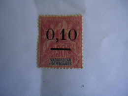 MADACASCAR  FRANCE  COLONIES MLN   STAMP  OVERPRINT - Autres & Non Classés