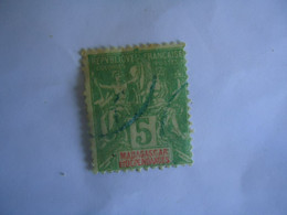 MADACASCAR  FRANCE  COLONIES USED   STAMP 5C - Autres & Non Classés