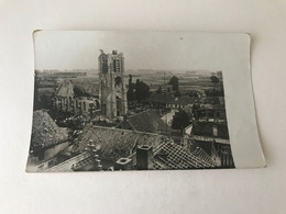 Becelaere  Beselare   Zonnebeke   FOTOKAART Eerste Wereldoorlog Omgeving Van De Vernielde Kerk - Zonnebeke