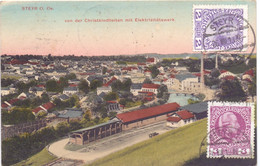 AK - PC - Stadt Steyr - Panorama - 1913 - Steyr