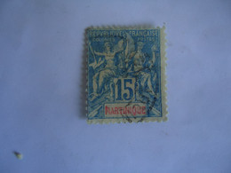 MARTINIQUE  FRANCE  COLONIES USED STAMPS 10C  WITH POSTMARK - Autres & Non Classés