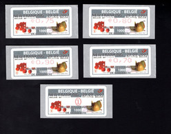 1658145653  2007 (XX) POSTFRIS MINT NEVER HINGED  OCB  ATM119 S9 - NEW FRANKING - FRUIT - FRUITS - 2000-...