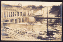 1919 Privat Foto AK: Kraftwerk Eglisau Im Bau. - Eglisau