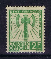 France: 1943 Yv Nr 9 (*) SG No Gumm , - Ongebruikt