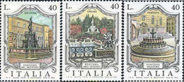 131188 MNH ITALIA 1974 FUENTES HISTORICAS - Water