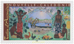 136428 MNH NUEVA CALEDONIA 2003 ARTE - Usati