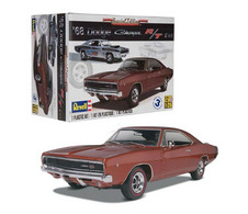 Revell - DODGE CHARGER R/T 1968 2N'1 Maquette Kit Plastique Réf. 14202 85-4202 Neuf NBO 1/25 - Cars