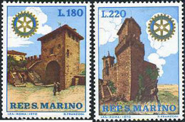 140882 MNH SAN MARINO 1970 ROTARY INTERNATIONAL - Gebruikt