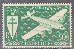 GUADELOUPE  SCOTT NO C1  MINT HINGED  YEAR  1945 - Airmail