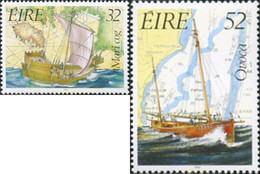 164972 MNH IRLANDA 1992 HISTORIA DE LA NAVEGACION - Lots & Serien