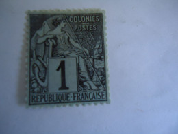 FRANCE  COLONIES   MLN   STAMPS  1C - Zonder Classificatie