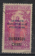 OUBANGUI        N°  YVERT 32 OBLITERE    ( OB 10/24 ) - Used Stamps