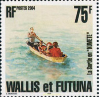 173045 MNH WALLIS Y FUTUNA 2004 EMBARCACION - Oblitérés