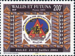 173052 MNH WALLIS Y FUTUNA 2004 9 FESTIVAL DE ARTE DEL PACIFICO - Used Stamps