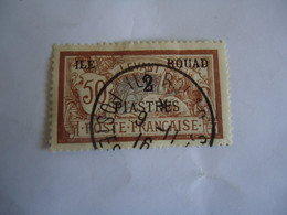 ILLE ROUAD  FRANCE LEVANT  USED  STAMPS  OVERPRINT  WITH  POSTMARK - Other & Unclassified