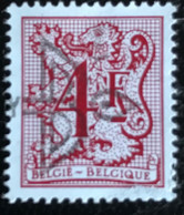 België - Belgique -  12/31 - (°)used - 1980 - Michel 2035 - Cijfer Of Heraldieke Leeuw Met Wimpel - 1977-1985 Zahl Auf Löwe (Chiffre Sur Lion)