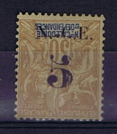 Nouvelle-Caledonie Yv  Nr 65 C Surcharge Renversee MH/*, Mit Falz, Avec Charnière.1902 - Gebraucht