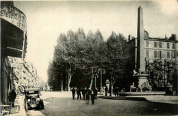 Marseille * Les Allées Gambetta * Automobile Voiture Ancienne - Canebière, Stadscentrum