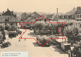CPM Vers 1930 GENEVE - Tramways Au Rondeau De Carouge (A79) - Carouge
