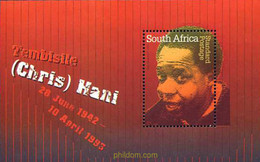 196138 MNH SUDAFRICA 2003 10 ANIVERSARIO DE LA MUERTE DE CHRIS HANI - Gebruikt