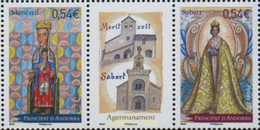 206163 MNH ANDORRA. Admón Francesa 2007 HERMANAMIENTO MERITXELL-SABART - Collections