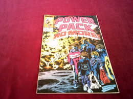 POWER   PACK   NO MORE N°  52 MID DEC  1989 - Marvel