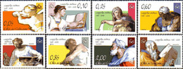 213968 MNH VATICANO 2008 CAPILLA SIXTINA. PINTURAS - Usati