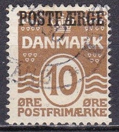 DK202 – DENMARK – 1930 – NUMBERS & WAVES TYPE – SG # P210 USED 15 € - Colis Postaux