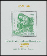 BL98** (1226) - Noël / Kerstmis / Weihnachten / Christmas - 1984 - RWANDA - Schilderijen