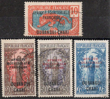 Oubangui Timbres-Poste N°63 à 66 Oblitérés TB Cote 5€50 - Used Stamps