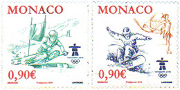 242452 MNH MONACO 2009 21 JUEGOS OLIMPICOS INVIERNO VANCOUVER 2010 - Sonstige & Ohne Zuordnung