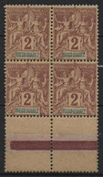 Diego Suarez - 1893 - Type Sage  - N° 39 Bloc 4  - Neuf ** - MNH - Neufs