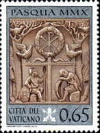 246452 MNH VATICANO 2010 PASCUA - Oblitérés