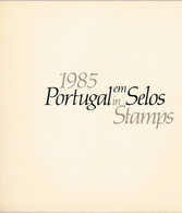 Portugal, 1985, Portugal Em Selos, Edição Sem Selos - Book Of The Year
