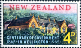 248836 MNH NUEVA ZELANDA 1965 CENTENARIO DEL GOBIERNO EN WELLINGTON - Variétés Et Curiosités