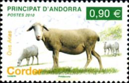 250523 MNH ANDORRA. Admón Francesa 2010 FAUNA - Collections