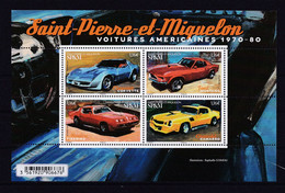 SAINT PIERRE ET MIQUELON 2020 TIMBRE N°F1239 NEUF** VOITURES AMERICAINES - Unused Stamps