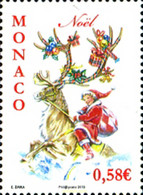 255703 MNH MONACO 2010 NAVIDAD - Sonstige & Ohne Zuordnung