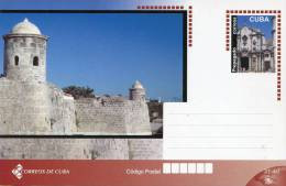 Lote TP32-12, Cuba, 2011, Entero Postal, Postal Stationary, Castillo San Salvador De La Punta. La Habana - Cartes-maximum