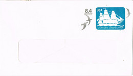 47720. Entero Postal USA, United States.  U.S. Frigate CONSTELLATION - 1981-00