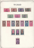 Tchad N°1/18 -  Collection Vendue Page Par Page - Neuf * Avec Charnière - TB - Unused Stamps