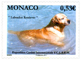 261623 MNH MONACO 2011 EXPOSICION CANINA EN MONTECARLO - Autres & Non Classés