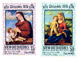 584622 MNH NUEVAS HEBRIDAS 1970 NAVIDAD - Verzamelingen & Reeksen