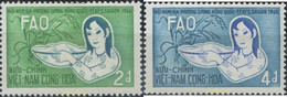 656853 HINGED VIETNAM DEL SUR 1960 FAO (ORGANIZACION PARA LA ALIMENTACION Y LA AGRICULTURA) - Contre La Faim