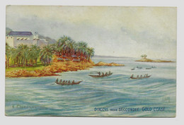 Fort Dixcove Seccondee Illustrateur E. CHEESMAN  Tuck's   F082 - Ghana - Gold Coast