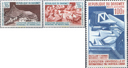 269050 MNH DAHOMEY 1967 EXPOSICION UNIVERSAL DE MONTREAL - Autres & Non Classés