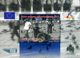 271943 MNH SAN MARINO 2011 AÑO EUROPEO DEL VOLUNTARIADO - Gebraucht